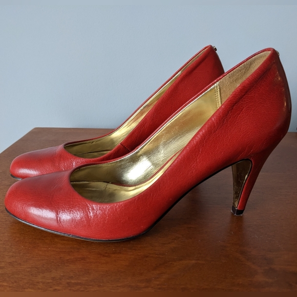 Ted Baker red pumps - Picture 2 of 5